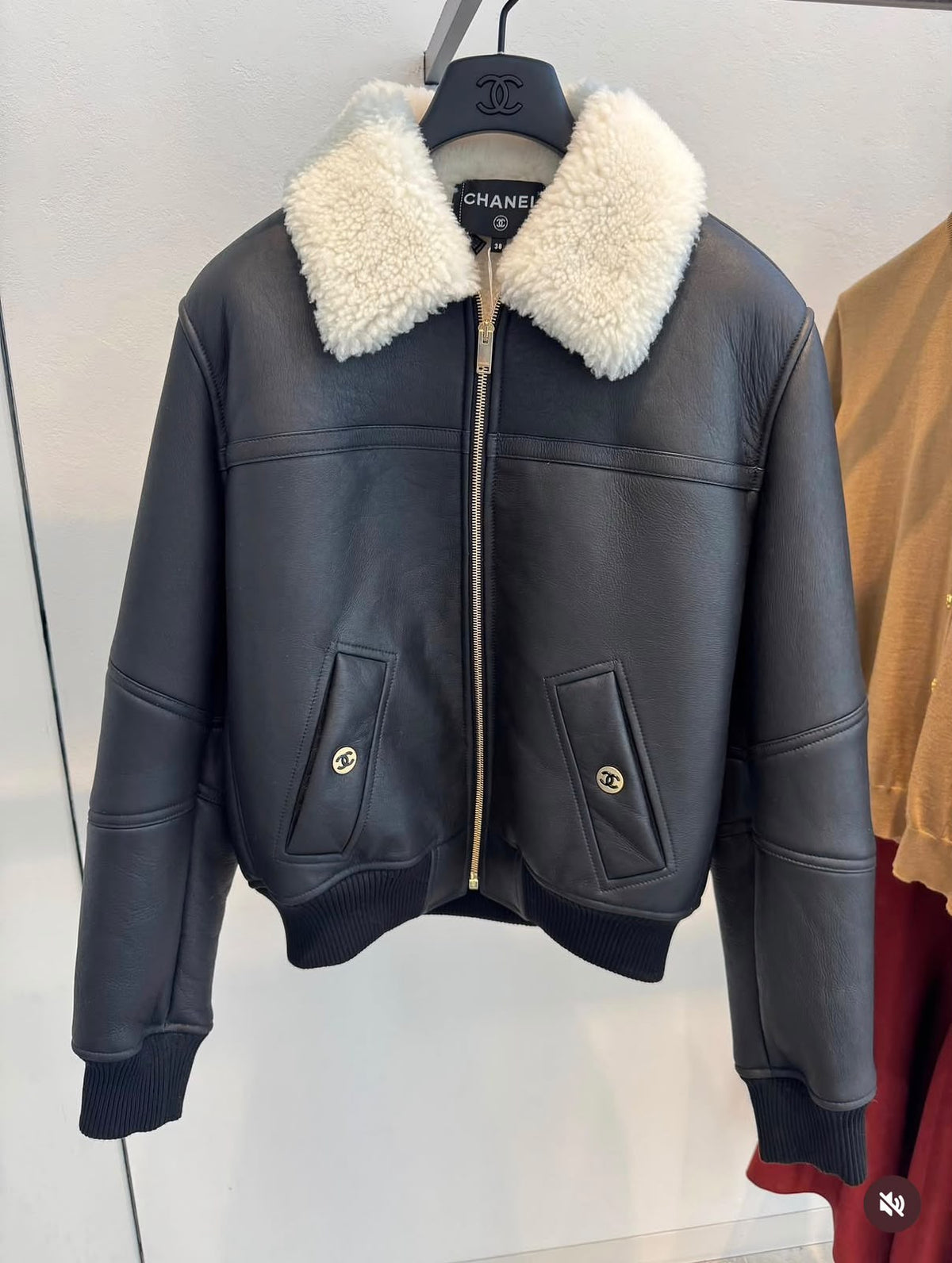 Chanel Bomber Jacket - Black