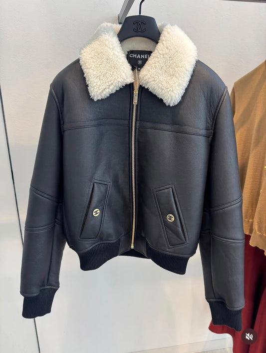 Chanel Bomber Jacket - Black