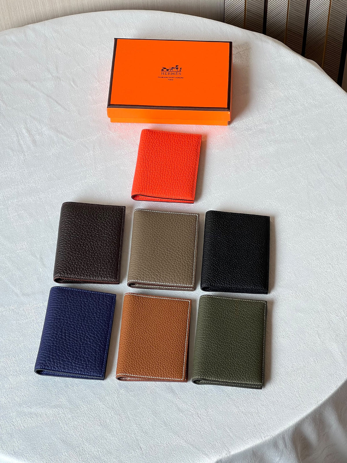 Hermès Card Holder - Dark Brown