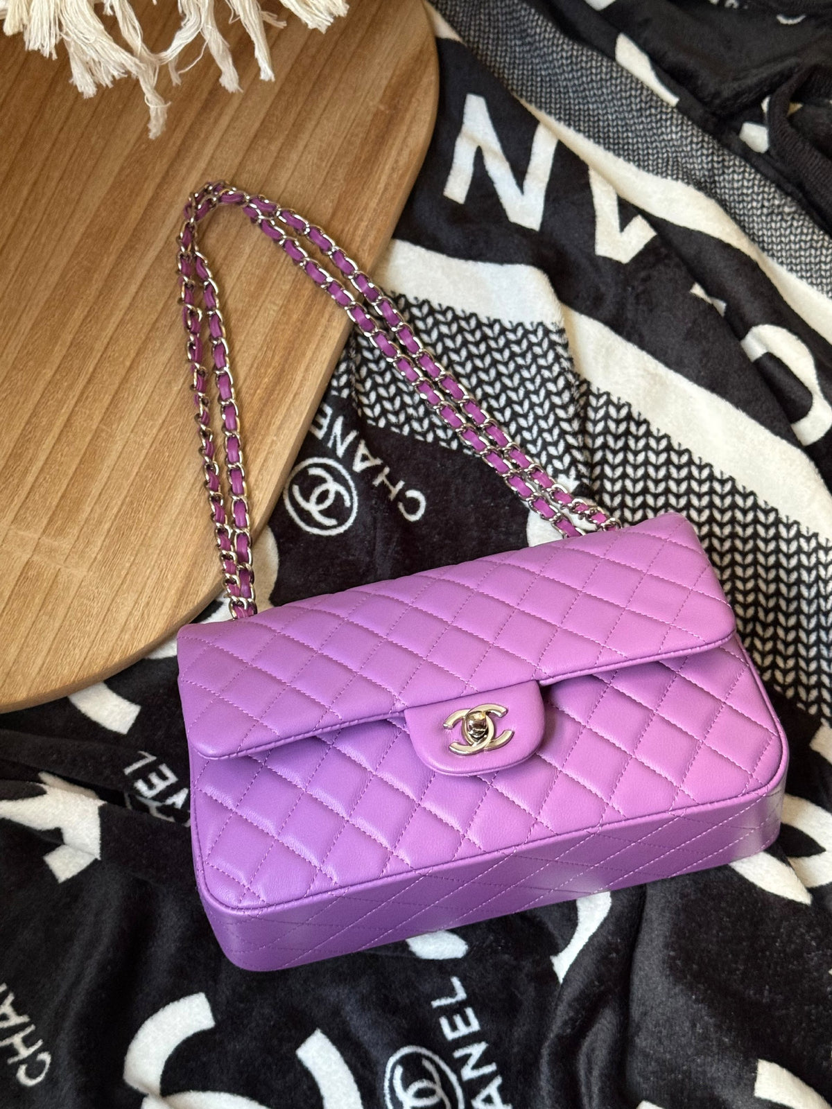 Chanel Shoulder Bag - Purple