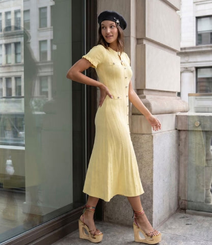 Sandro Dress - Yellow
