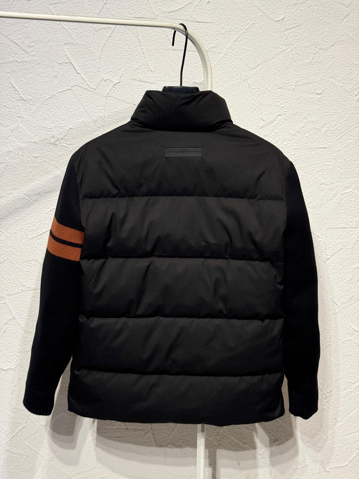Zegna Puffer Jacket - Beige, Black