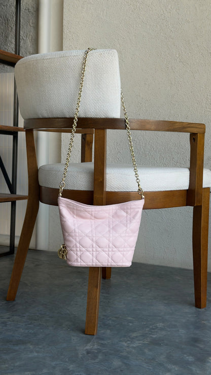 Dior Bucket Shoulder Bag - Pink