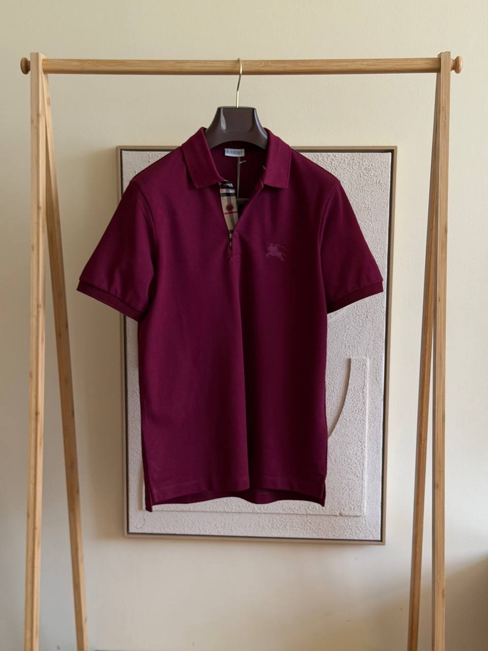 Burberry Polo Shirt - Navy, Grey, Burgundy, Black, White