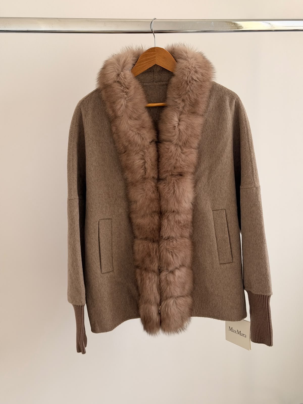 Max Mara Jacket - Brown, White
