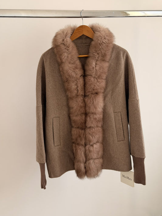 Max Mara Jacket - Brown, White