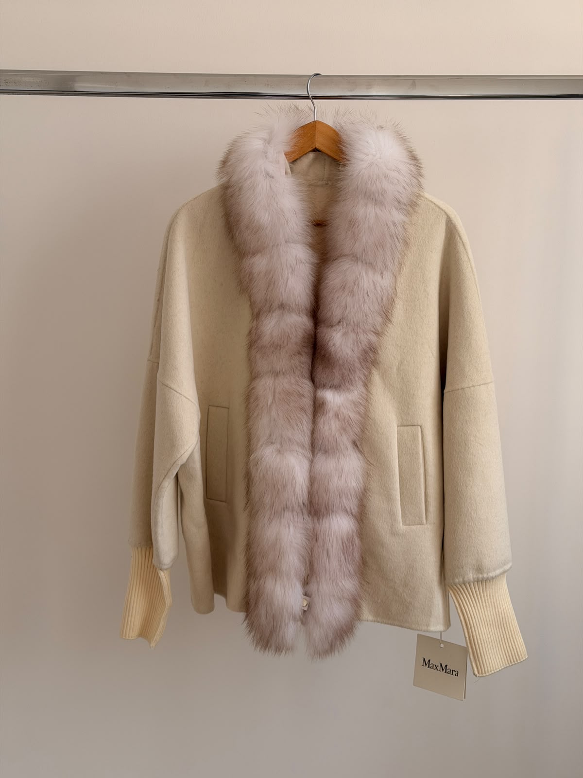 Max Mara Jacket - Brown, White