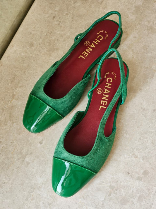Chanel Mule - Green