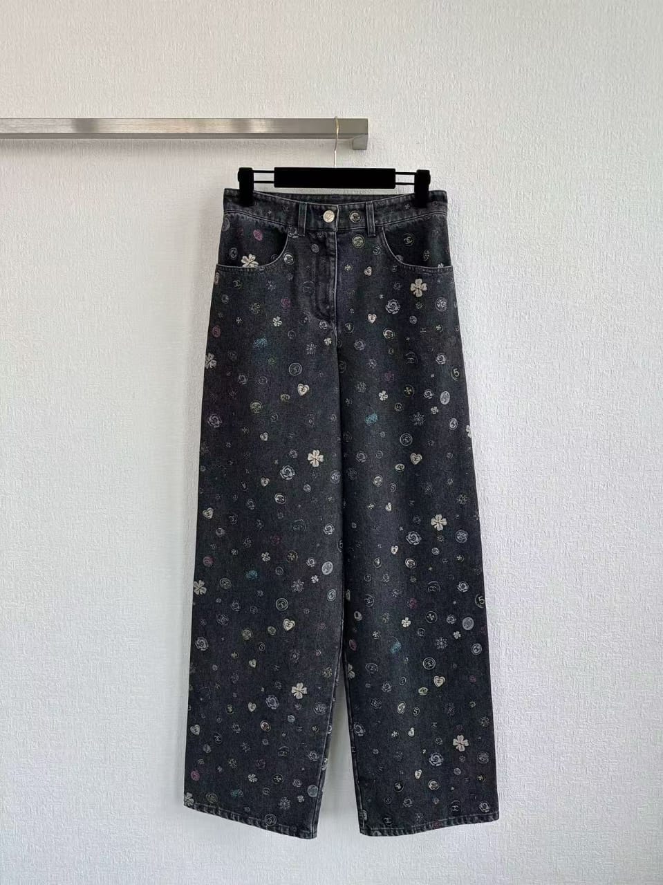 Chanel Jeans Pants - Dark Grey