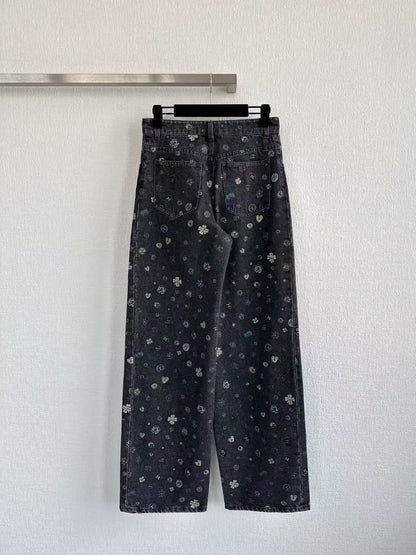 Chanel Jeans Pants - Dark Grey