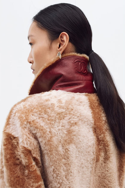 Chanel Cropped Pocket Jacket - Brown