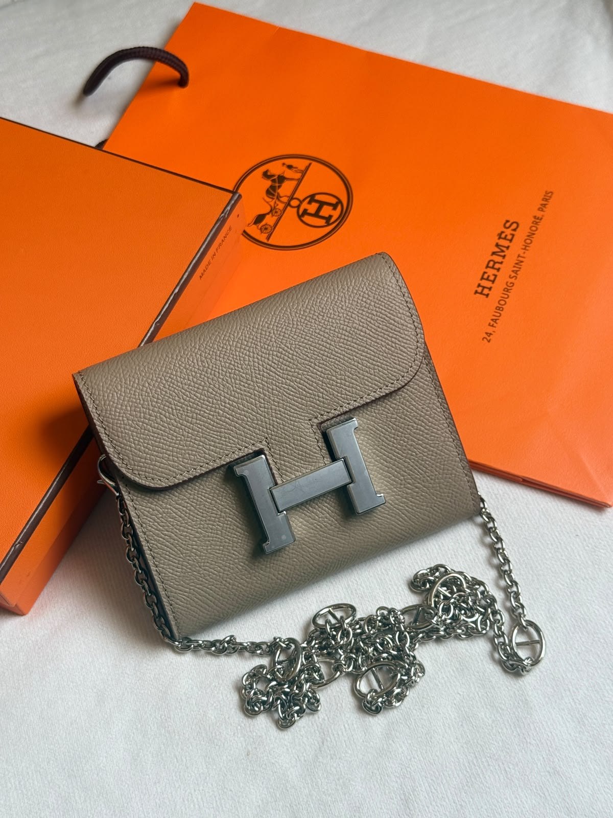 Hermès Crossbody Bag - Beige