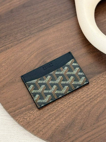 Goyard Card Holder - Black