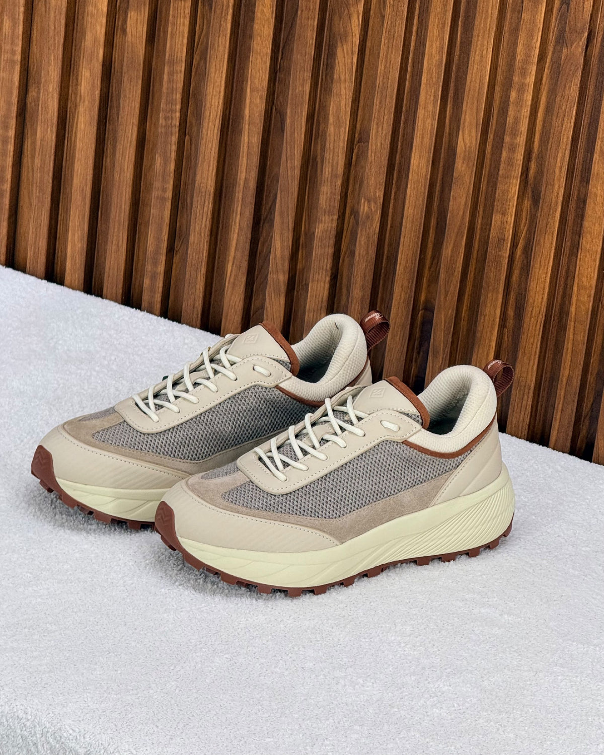 Loro Piana x New Balance Sneakers - Beige & Grey