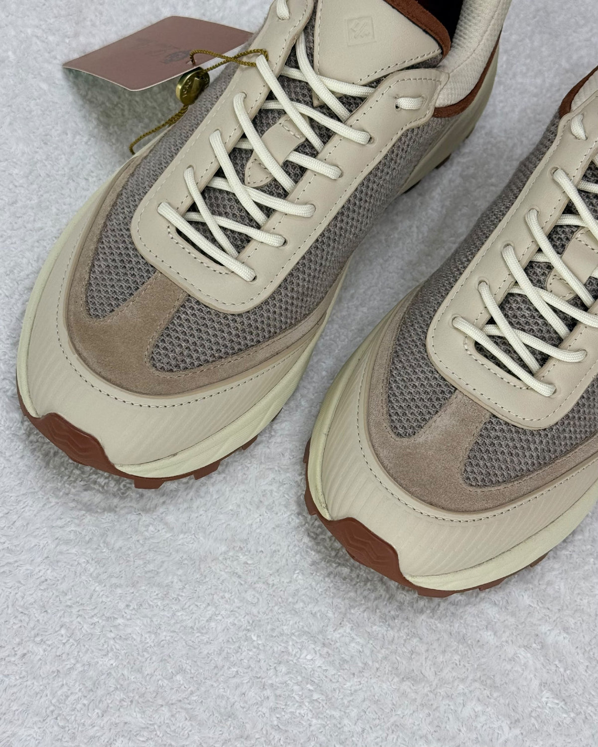 Loro Piana x New Balance Sneakers - Beige & Grey