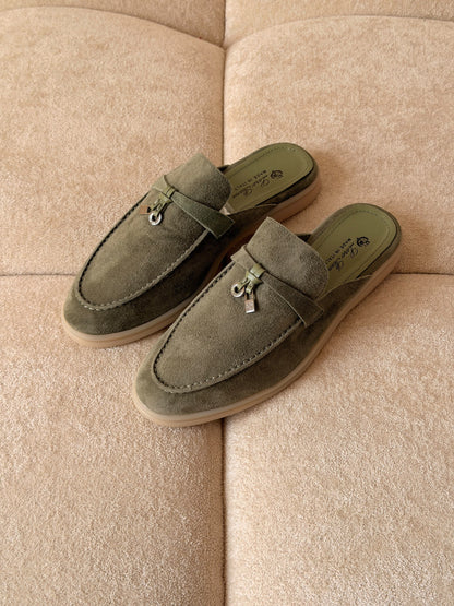 Loro Piana Mule - Green, Grey, Brown, Beige, Black, Burgundy, Navy, White