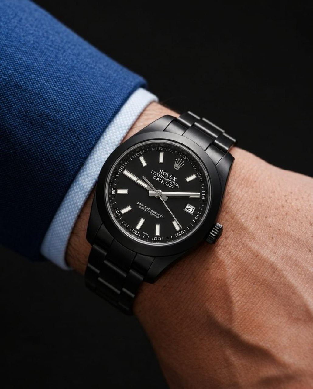 Rolex Watch - Black