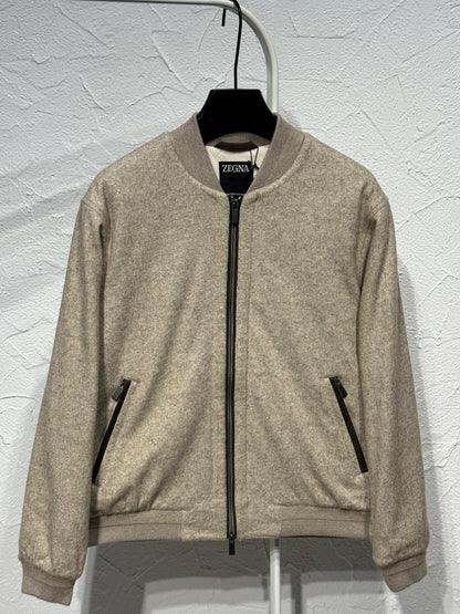 Zegna Bomber Jacket - Beige