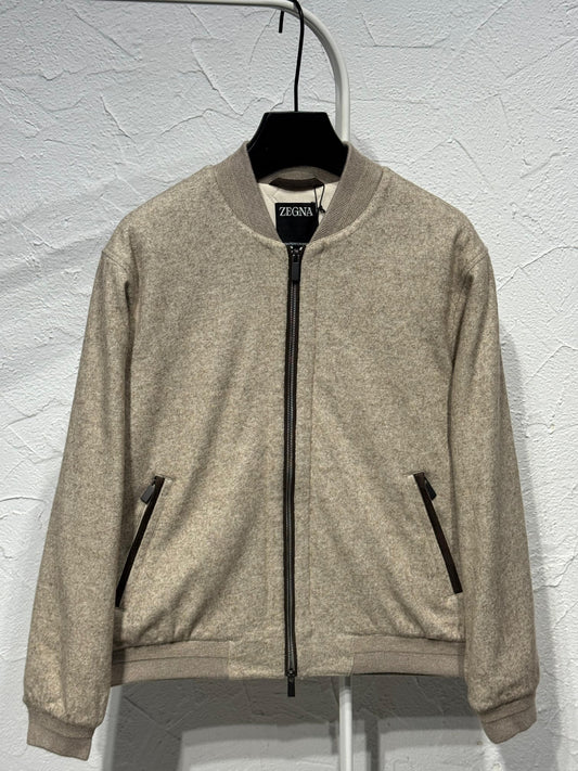 Zegna Bomber Jacket - Beige