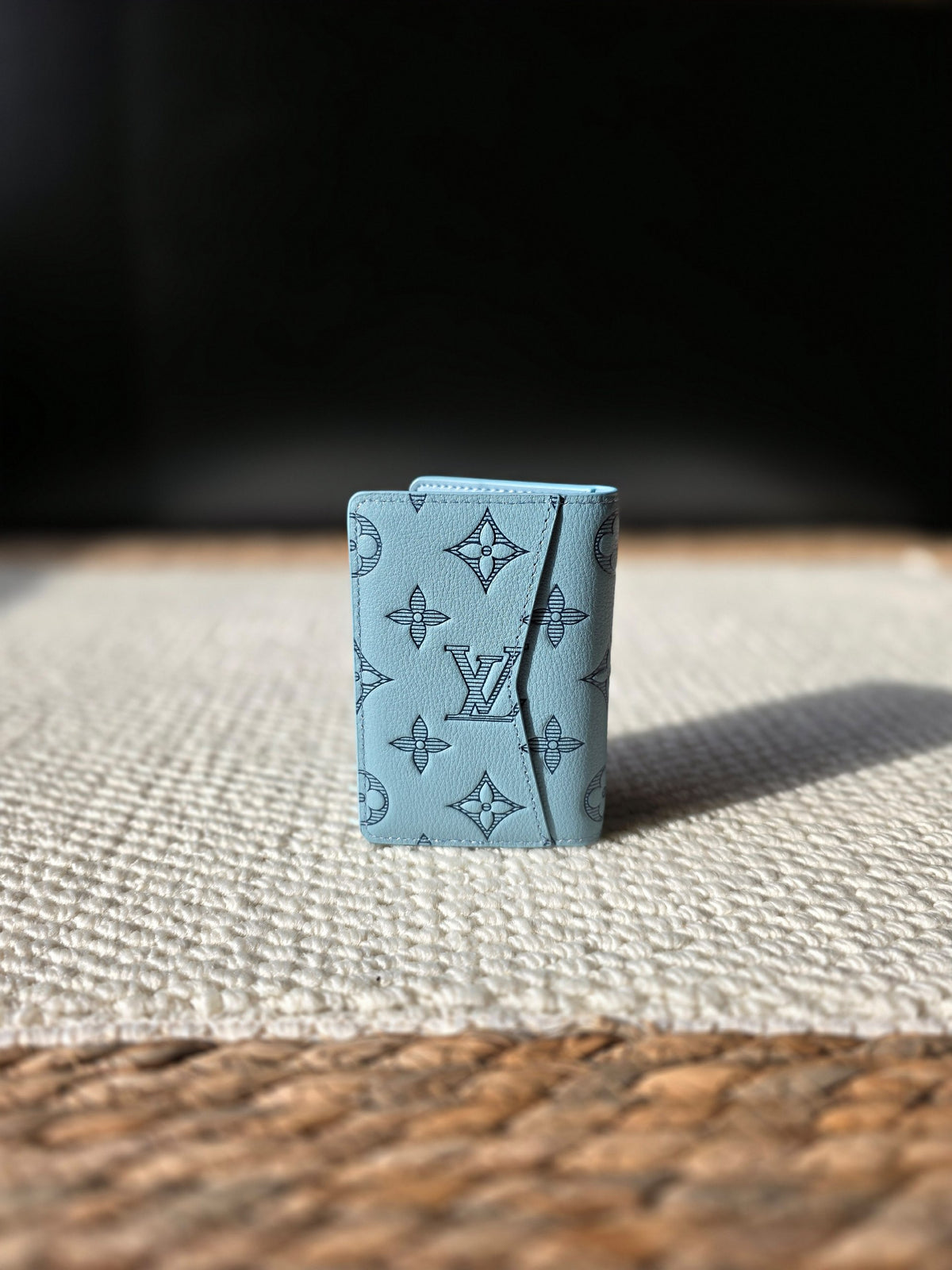 Louis Vuitton Card Holder - Light Blue Monogram