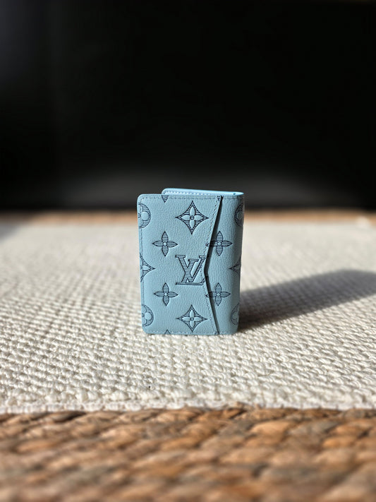 Louis Vuitton Card Holder - Light Blue Monogram