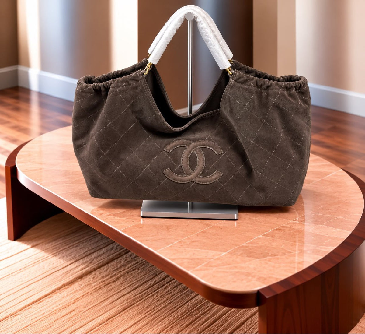 Chanel Shoulder Bag - Dark Brown