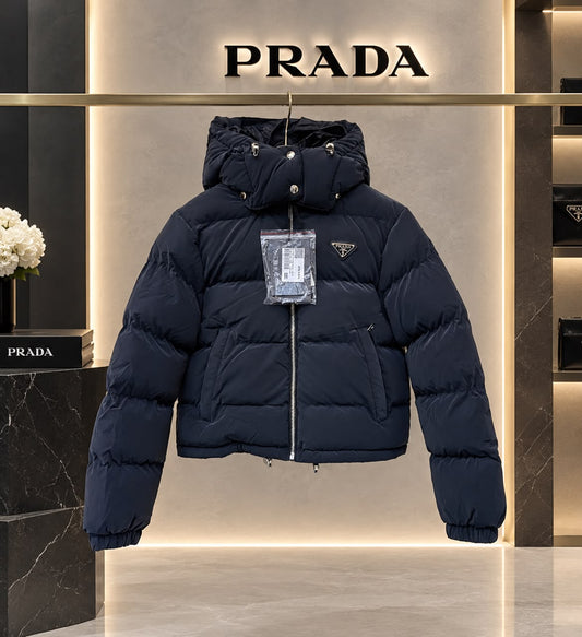 Moncler Hooded Jacket - Navy