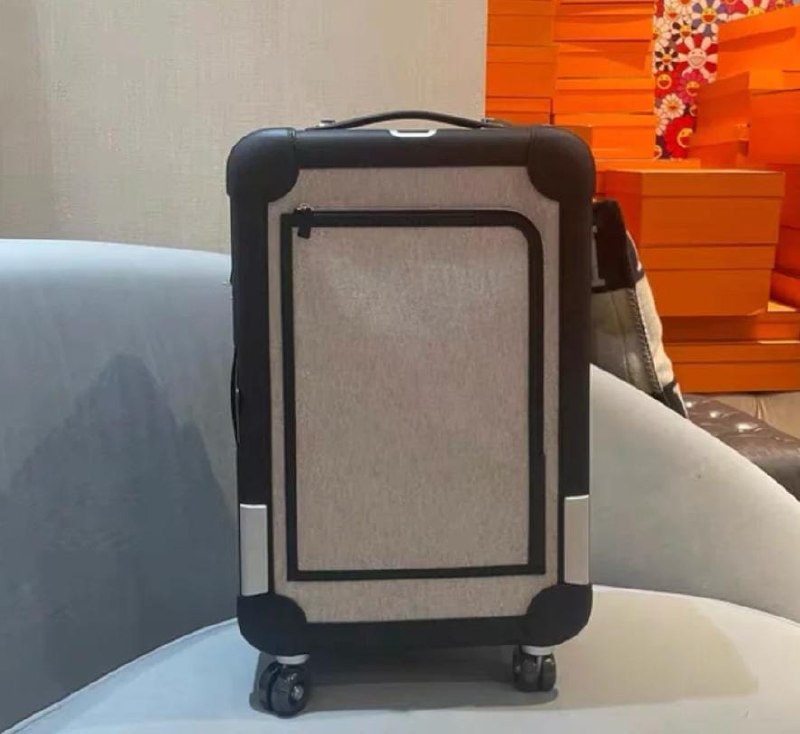 Hermes Trolley Bag - Beige