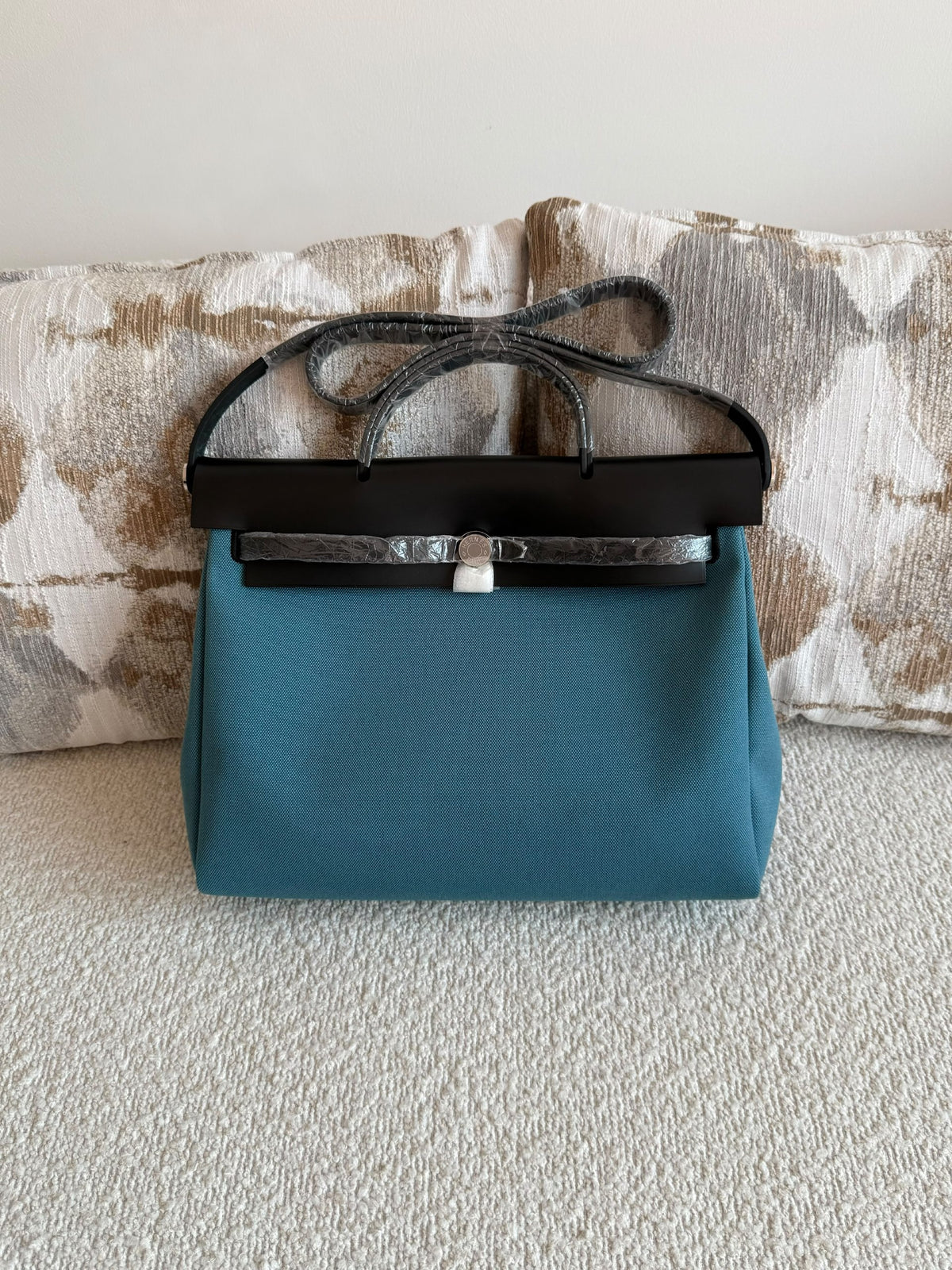 Hermès Herbag Handbag - Blue