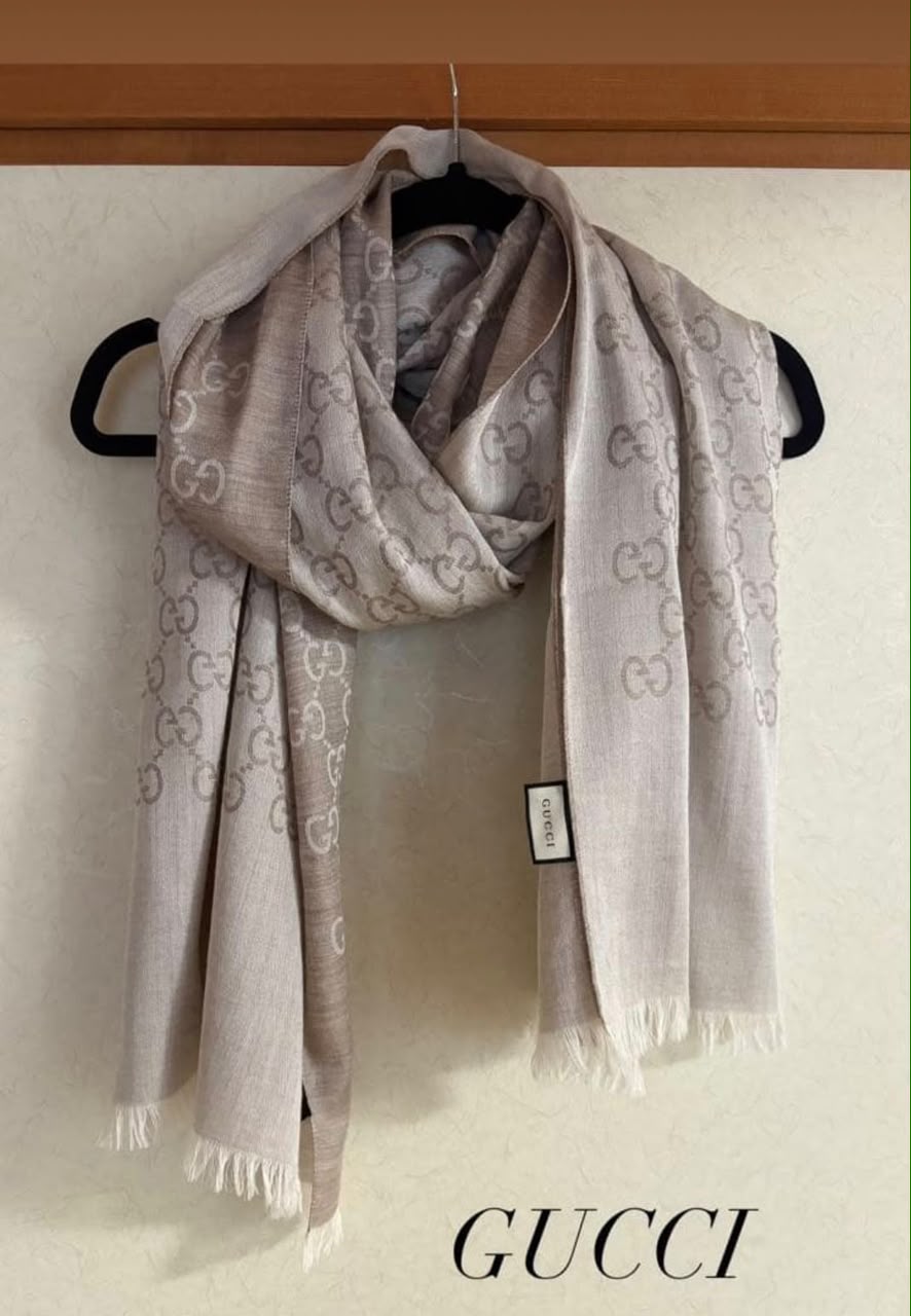 Gucci Scarf - Beige Monogram