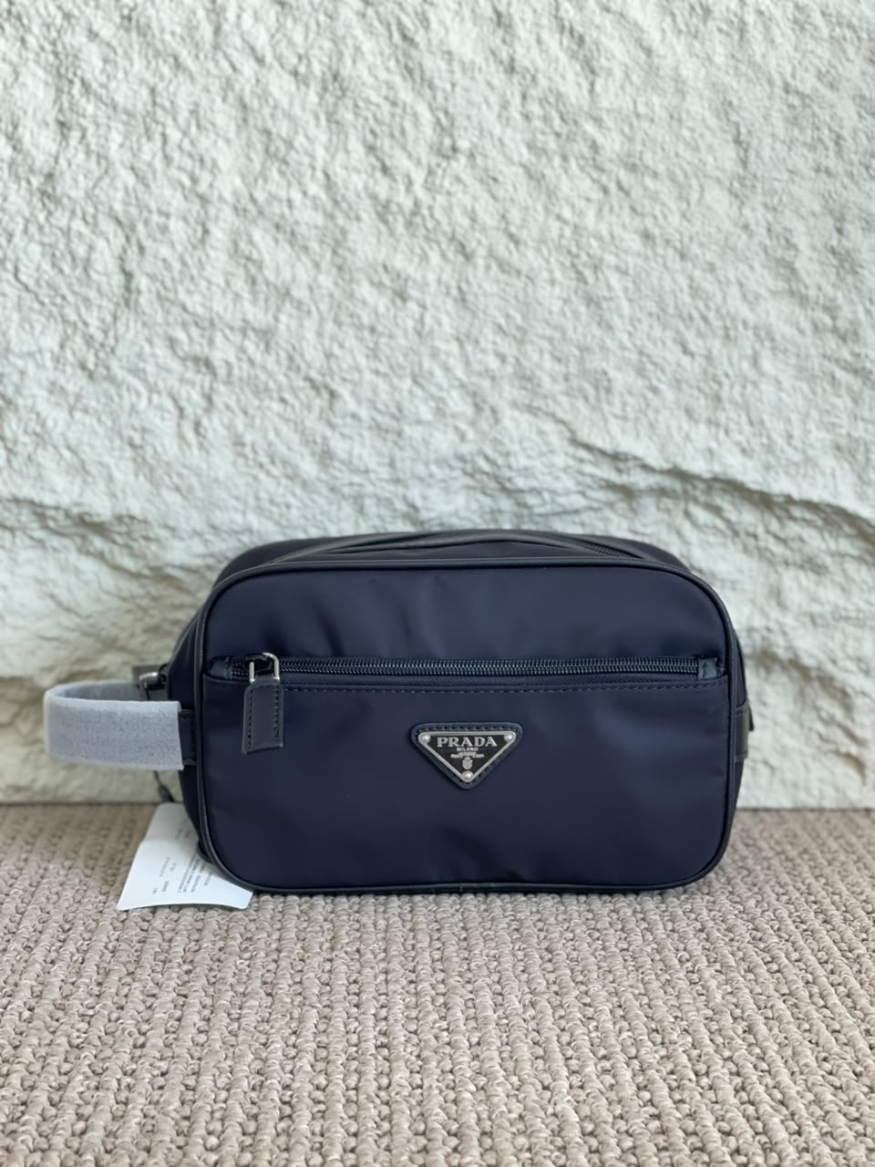 Prada Wash Bag - Navy