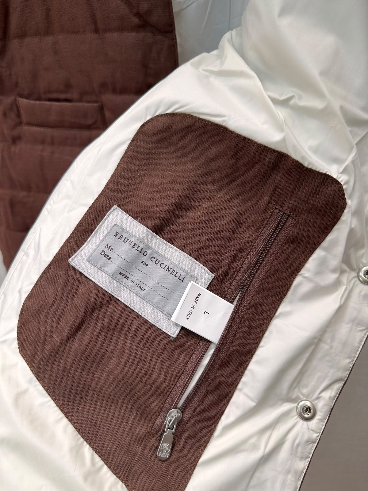 Brunello Cucinelli Quilted Vest - Brown