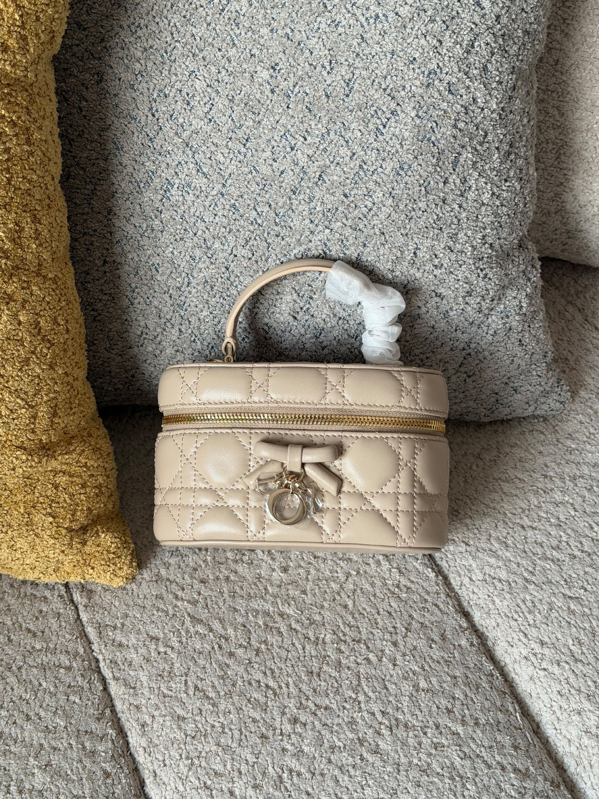 Dior Makeup Bag - Beige