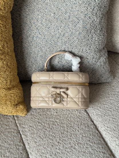 Dior Makeup Bag - Beige