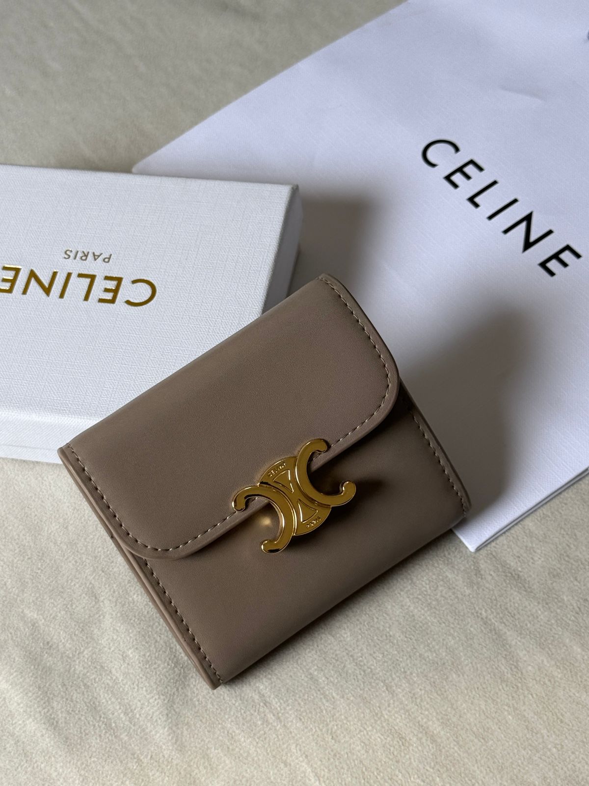 Celine Wallet - Green, Pink, Brown Monogram, Beige, Black, Brown, Burgundy