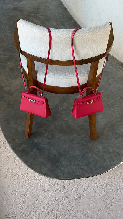 Hermès Mini Kelly Handbag - Pink