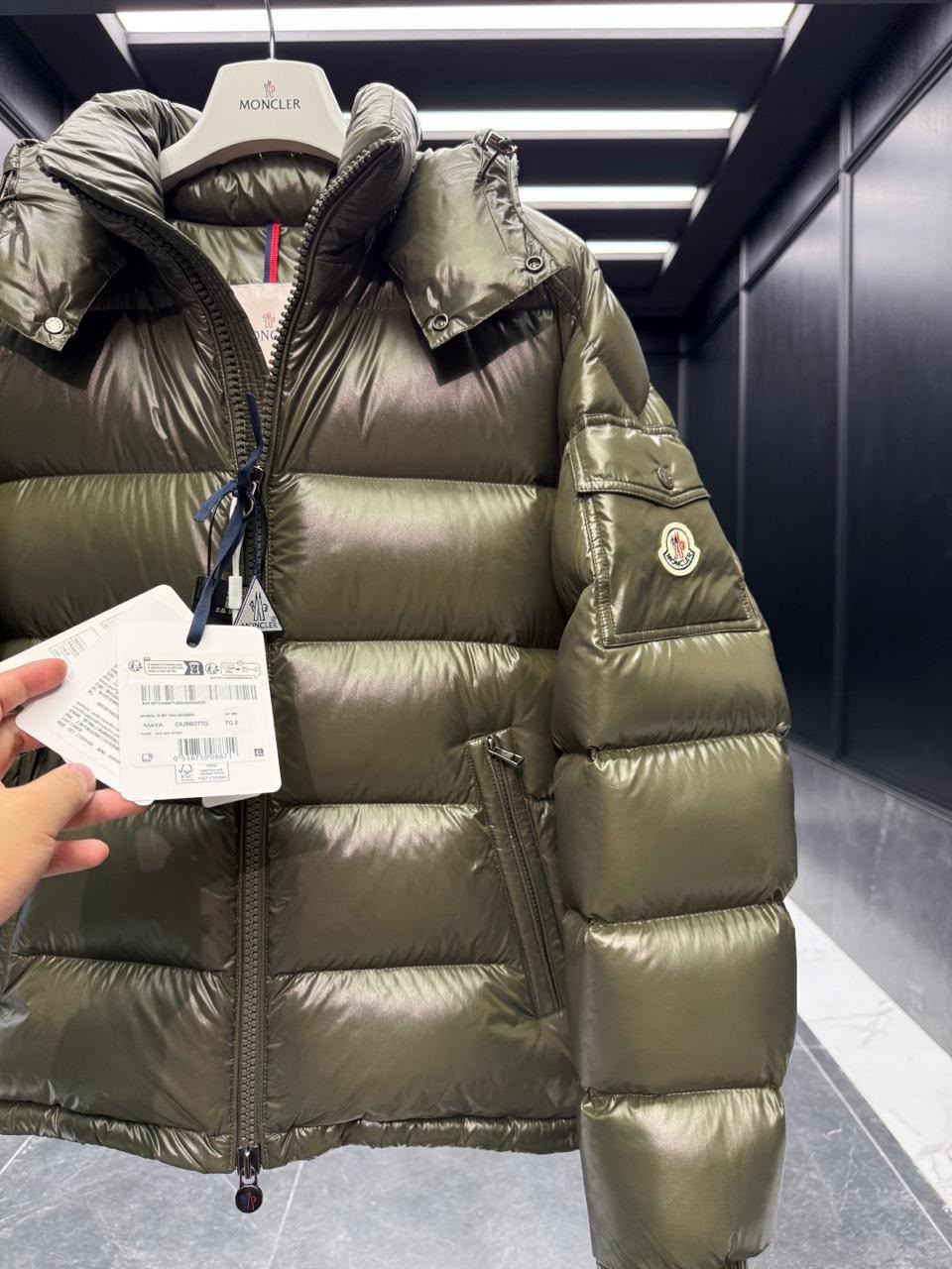 Moncler Puffer Jacket - Green