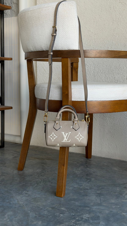 Louis Vuitton Compact Speedy Bag - Grey Monogram