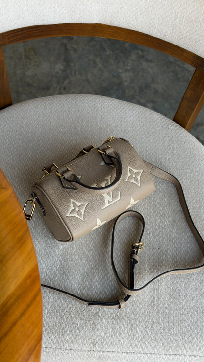 Louis Vuitton Compact Speedy Bag - Grey Monogram