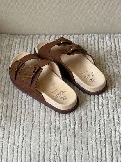 Brunello Cucinelli Slippers - Brown