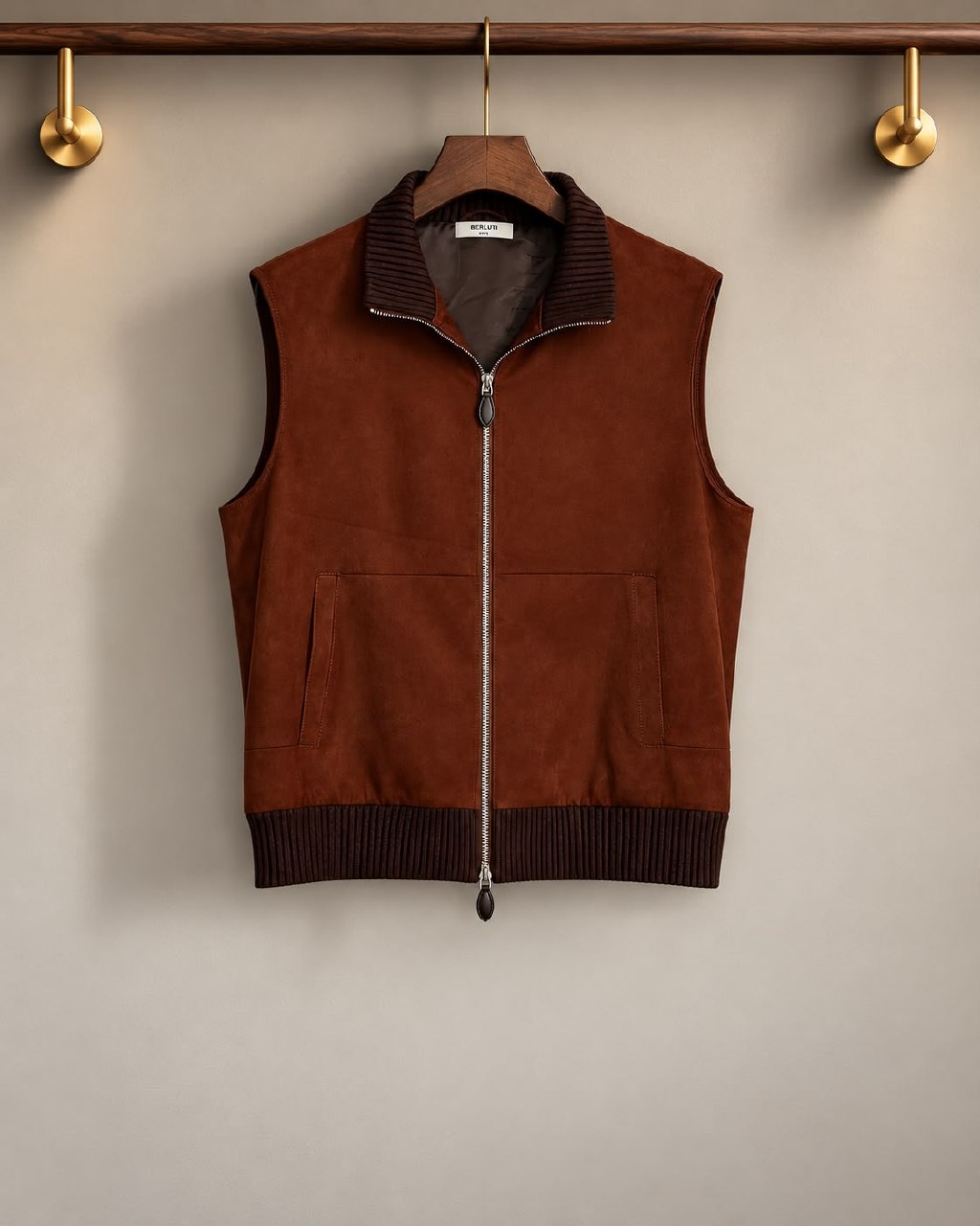 Berluti Jacket - Brown, Black