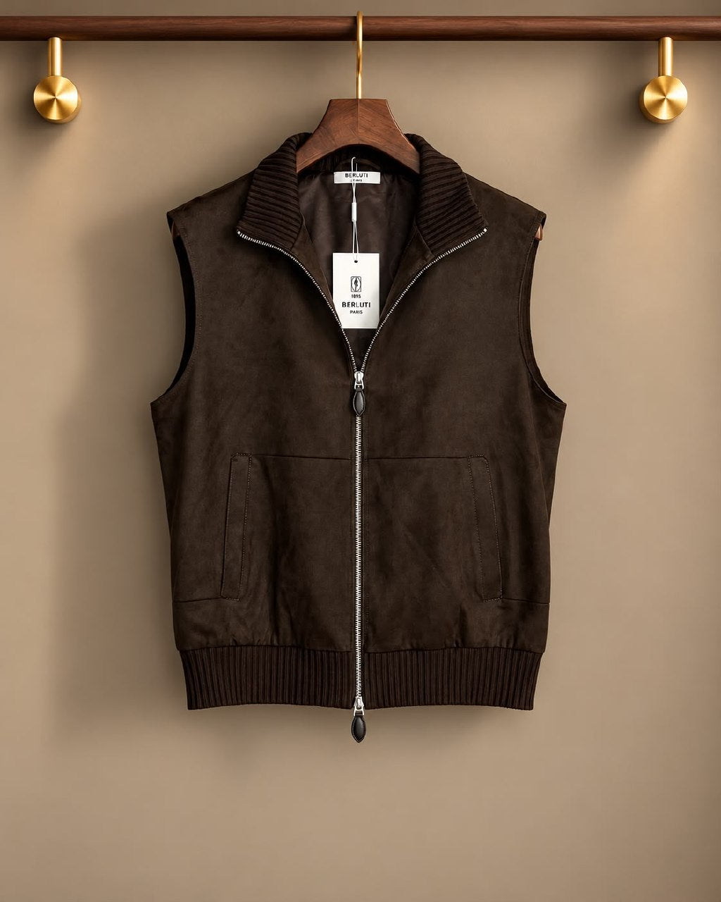 Berluti Jacket - Brown, Black