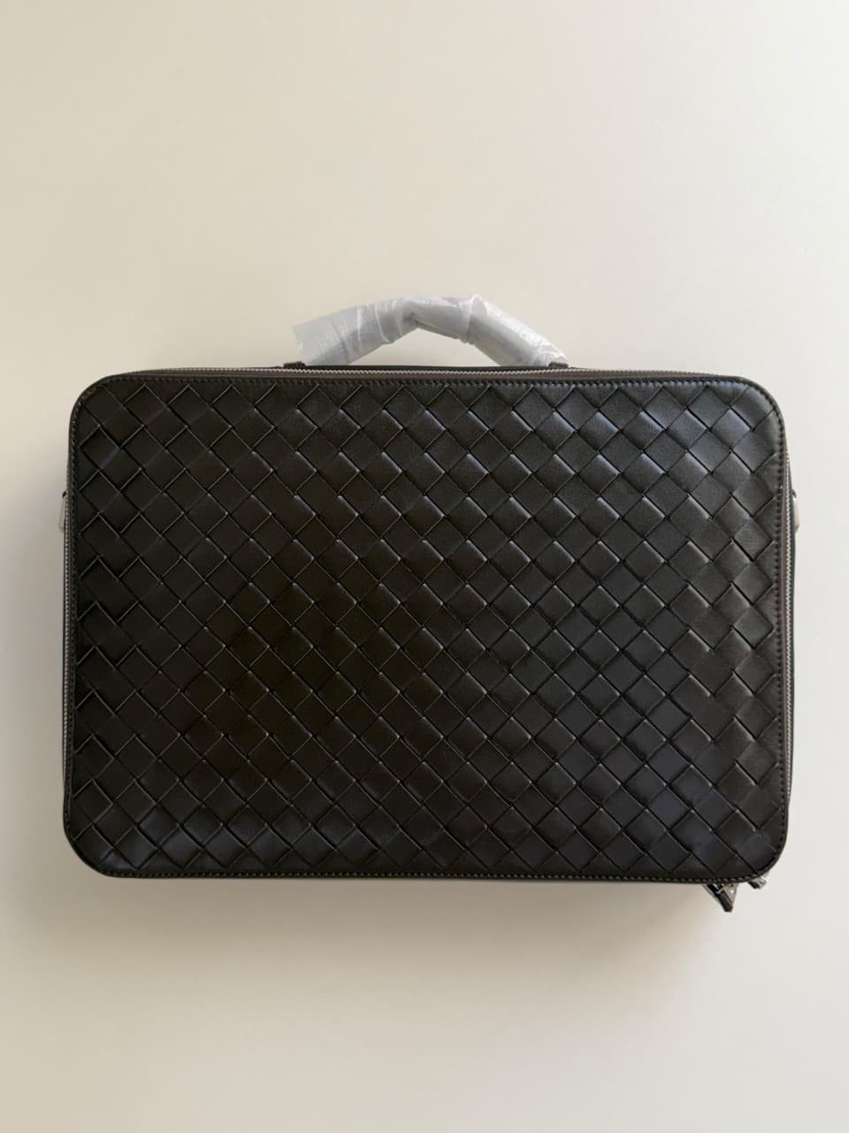 Bottega Veneta Laptop Bag - Dark Brown