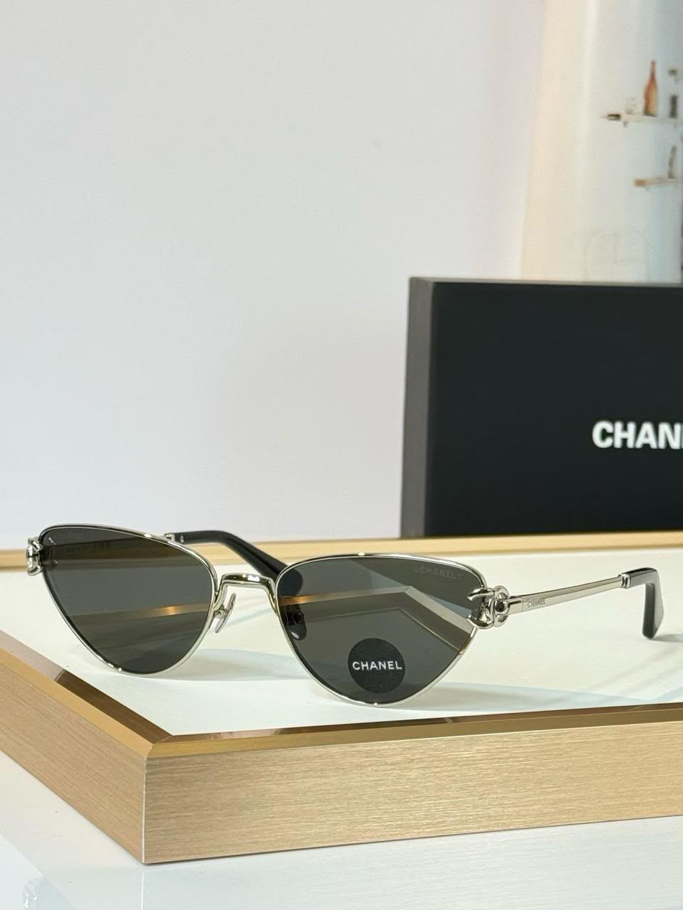 Chanel Sunglasses - Silver & Grey