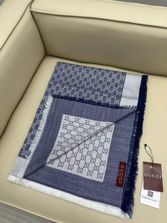 Gucci Scarf - Navy