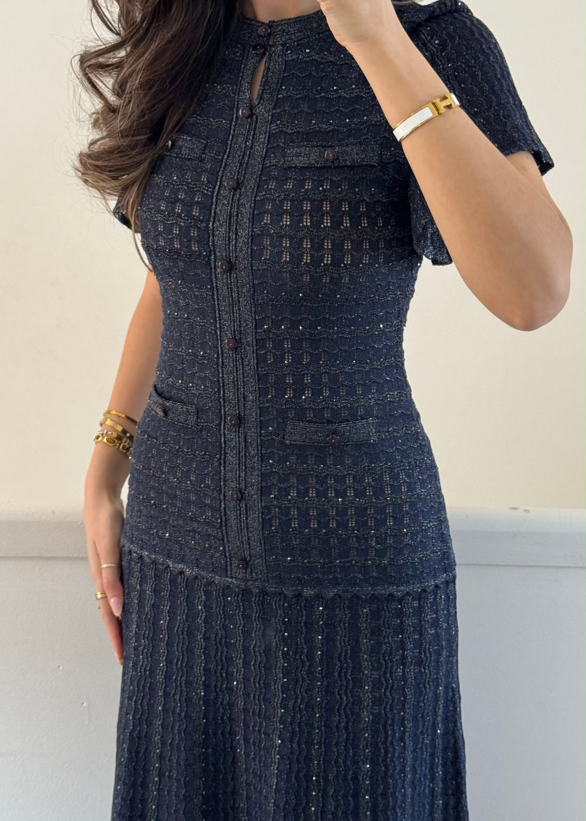 Sandro Dress - Navy