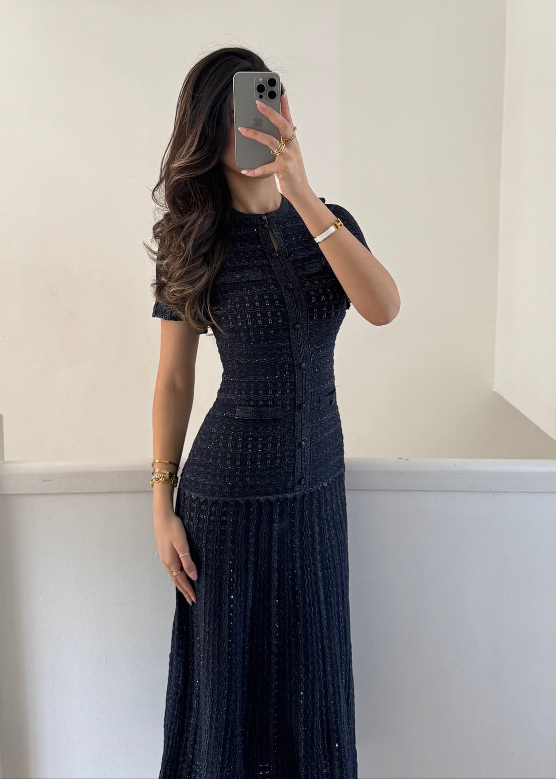Sandro Dress - Navy