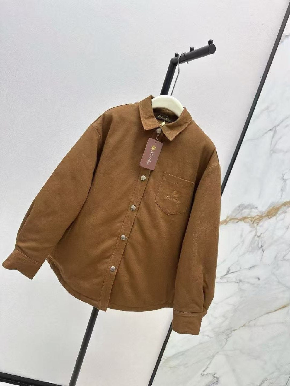 Loro Piana Pocket Shirt - Brown