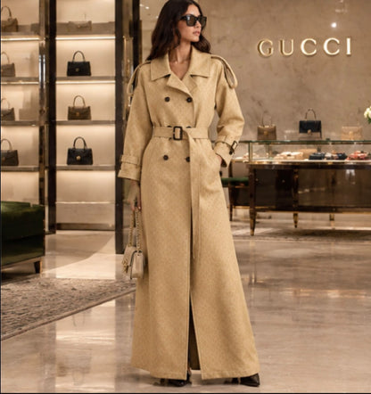 Gucci Coat - Beige Monogram
