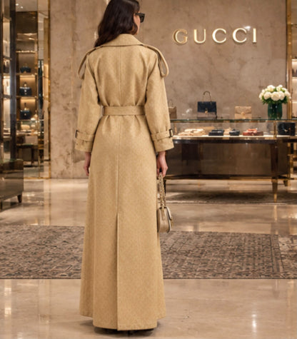 Gucci Coat - Beige Monogram